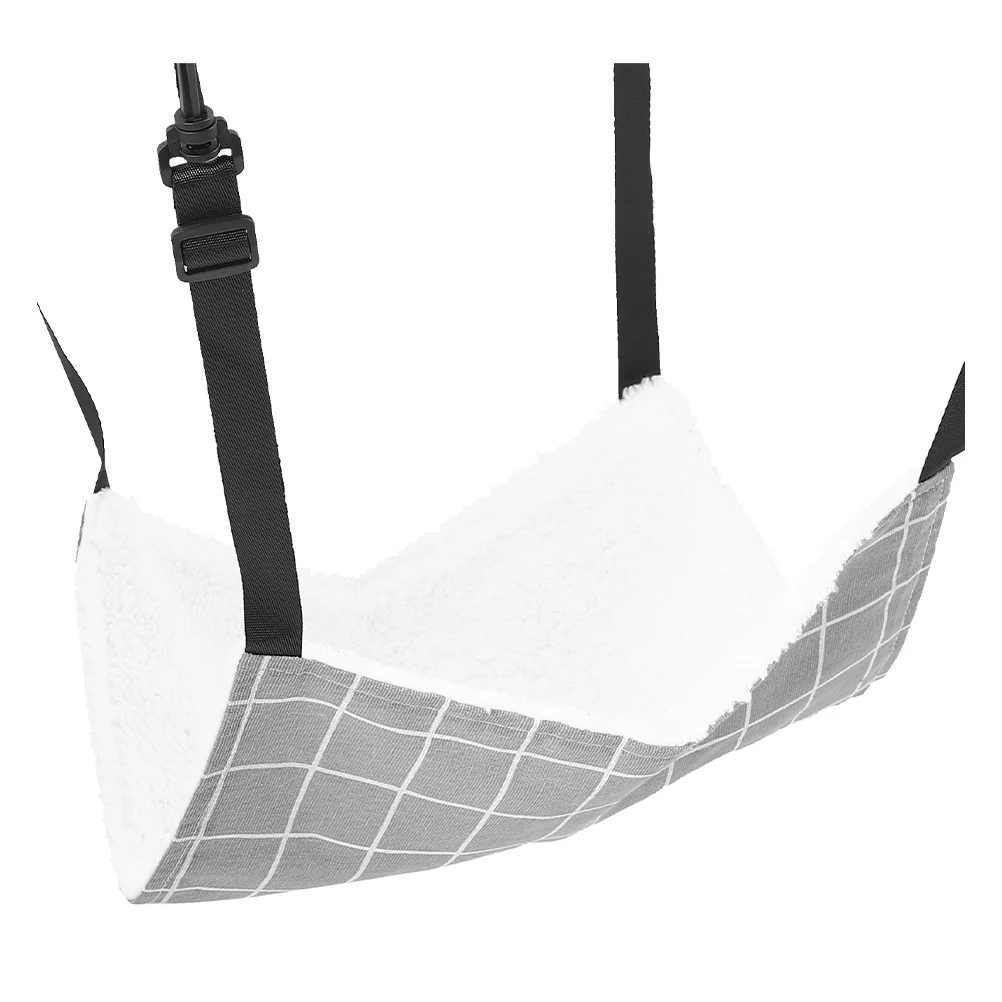 Hanging Cat Hammock Soft Breathable Fabric Easy Install For Cats Hamsters Rats Small Animals Cage Indoor Outdoor Pet Bed