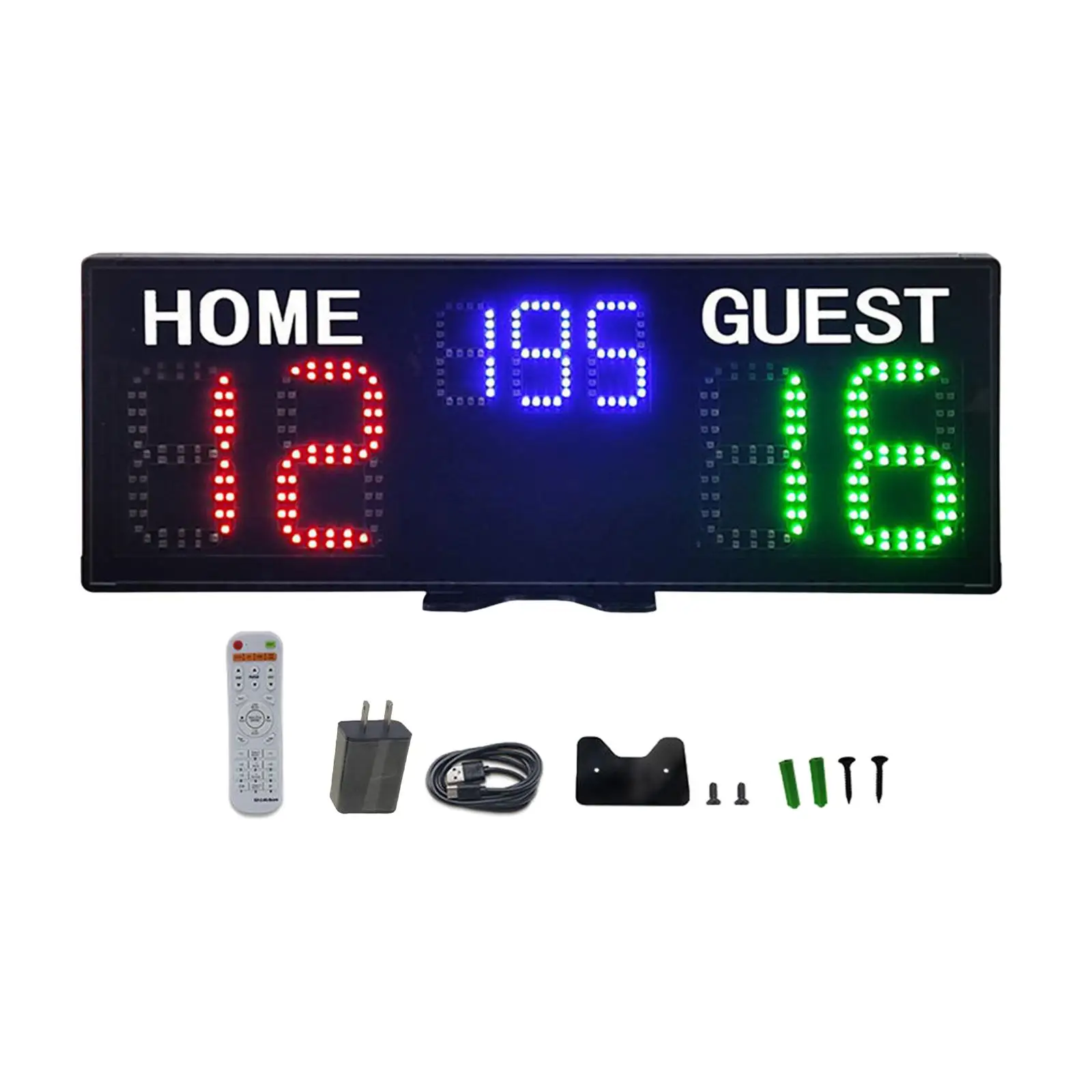 

Electronic Basketball Scoreboard 7 Digit Scoreboard Score Clock Score Keeper