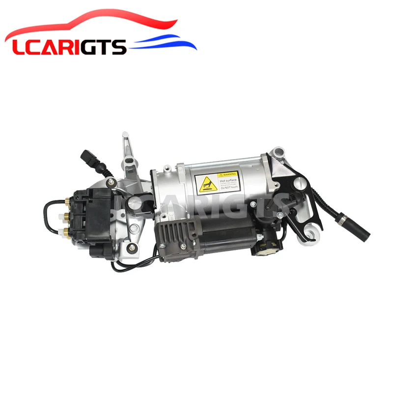 

For Audi Q7old type air compressor pump with bracket and Block valve and Pipe Assembly 7L8616006A 7L8616006