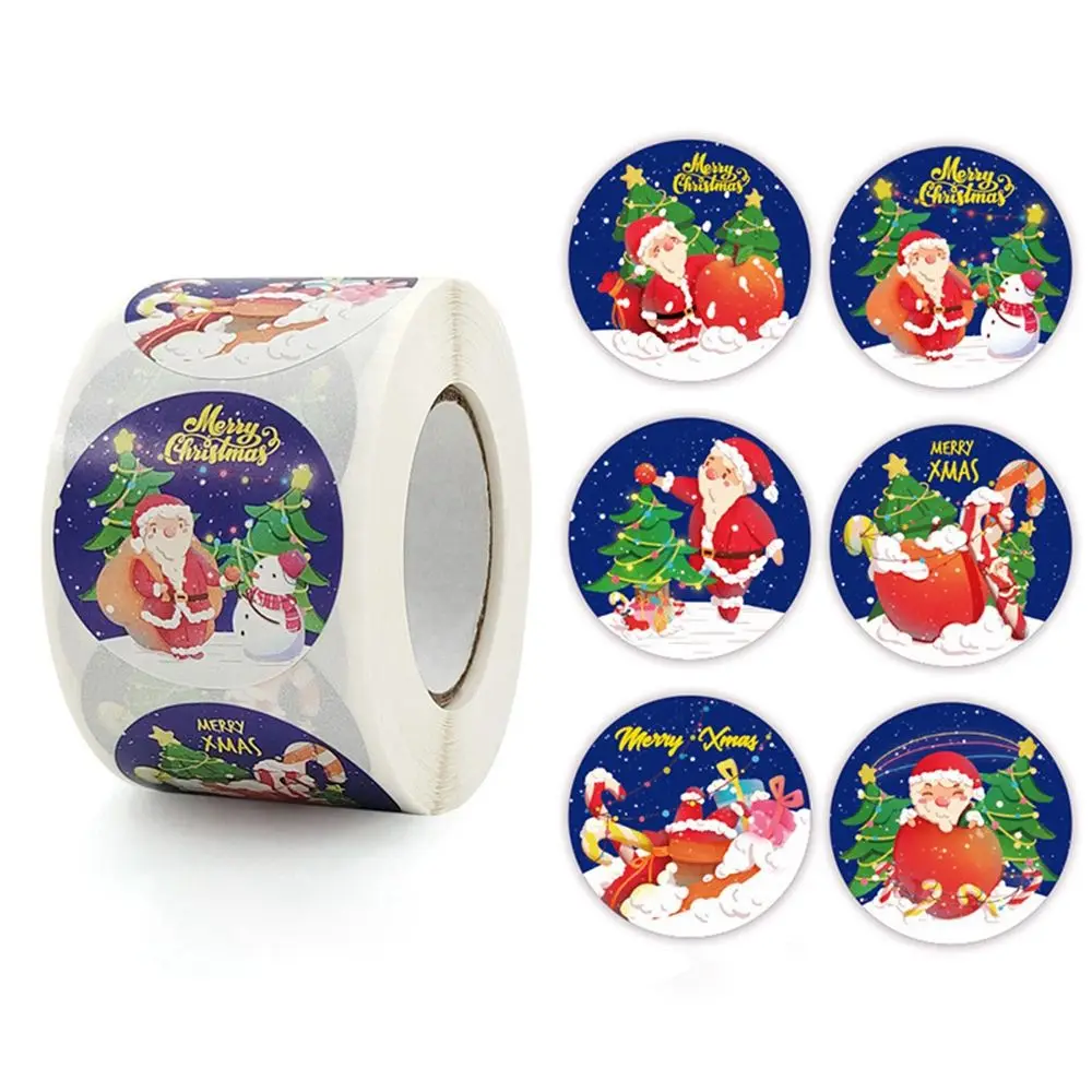 Envelope Seal Sealing Sticker for Gift Cards Greeting Cards Decorations Packing Labels Package Stickers Christmas Stickers