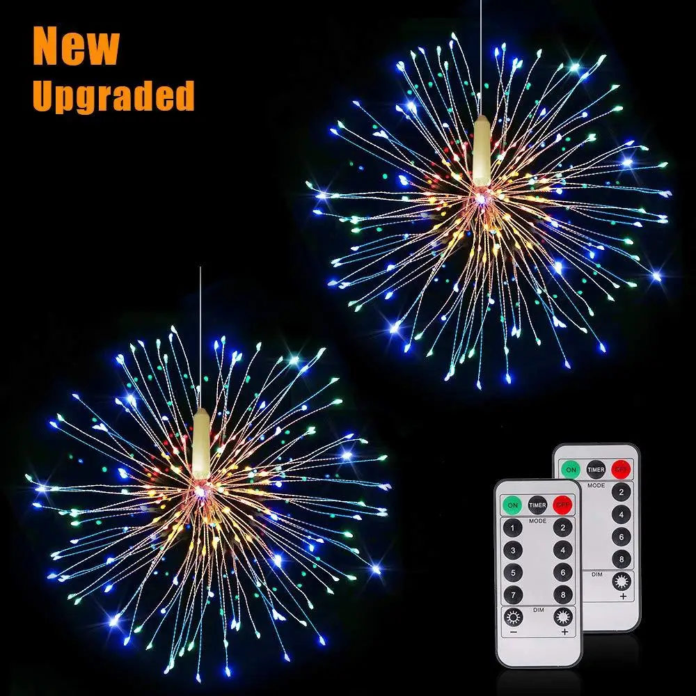 LED Dandelion Star Burst Lamp LED Light Edison Bulb 3D Decoration Bulb  Holiday Lights Novelty Christmas Lamp Christmas Gifts