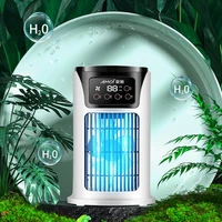Ventilateur Rafraîchisseur d'Air Portable Multifonctionnel, Climatiseur Compact à Air Froid avec Humidification, Ventilateur Naturel pour Maison, Bureau et Bureau à Domicile 3