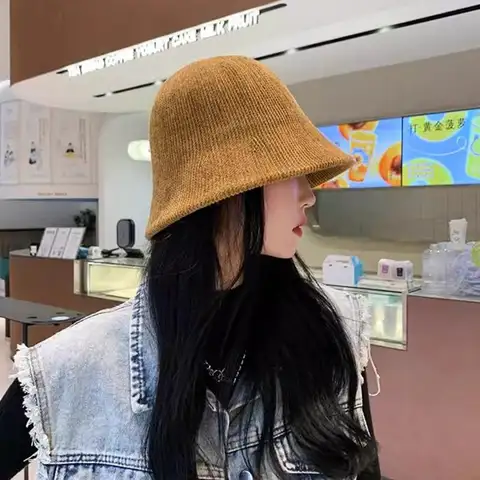 8 best sales क्रोशिया बाल्टी टोपी - №1