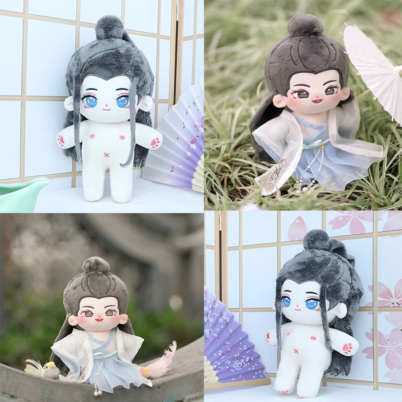 

20cm Handmade DIY Cotton Doll Ancient Style no Attribute Toy Dress-up Humanoid Naked Doll for Fans Collection Children Gift