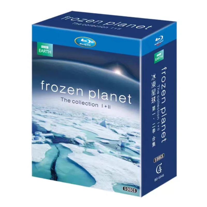 

Blu-ray Ultra HD Documentary Frozen Planet Seasons 1–2 BD Discs Deluxe Collector’s Edition Box Set