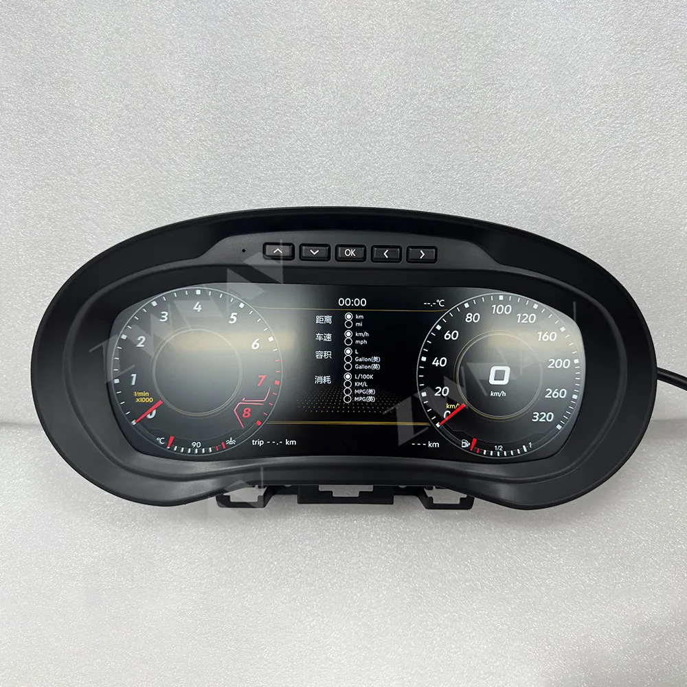 12.3 inch Smart Module For Volkswagen POLO 2012-2018 Car LCD Digital Cluster Dashboard Instrument Panel Gauges