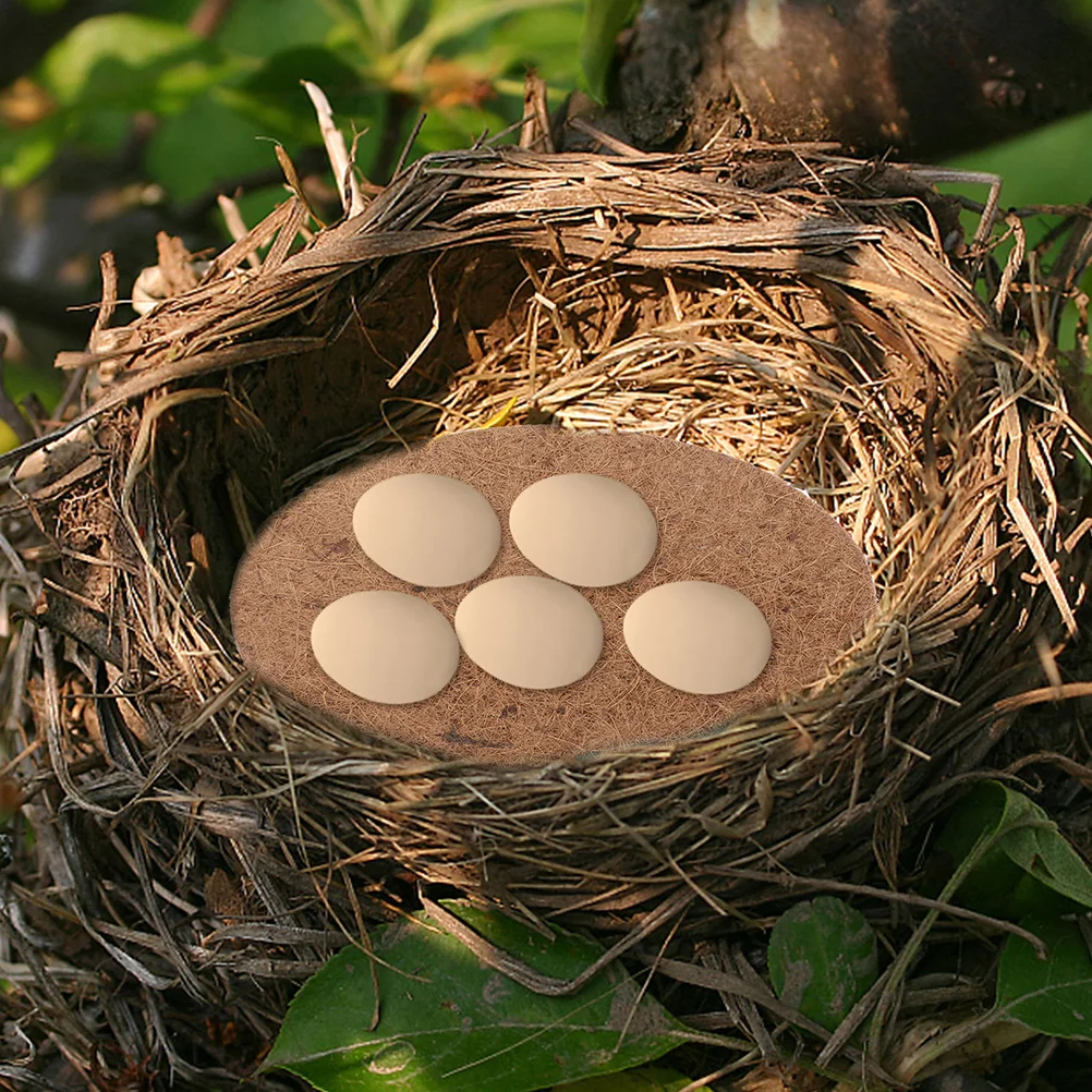 

8Pcs Pigeon Nest Pads Coconut Fiber Breathable Nesting Material Moistureproof Warm Comfortable Egg Mat for Bird Housing