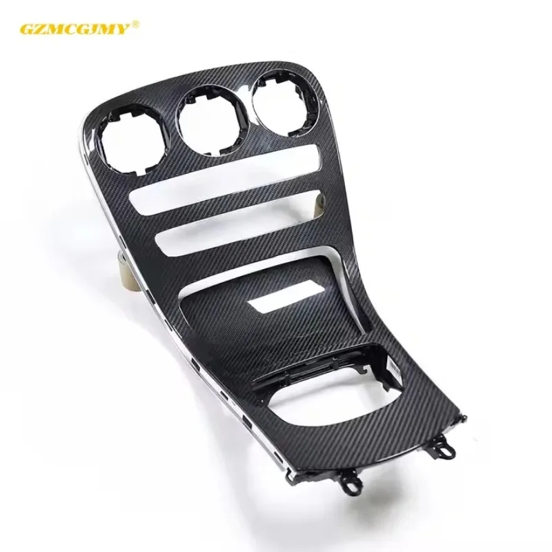 

Automotive Interior Silver Carbon Fiber Personalized Customization For C43 C300 C250 W205C63S AMG Center Control Panel Interior