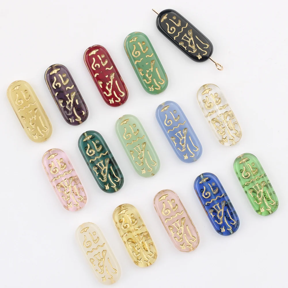 

Cordial Design 100Pcs 10*25MM Hand Made/Bohemian Crystal Beads/DIY Czech Glass/ewelry Findings & Components/Oval Shape #19093