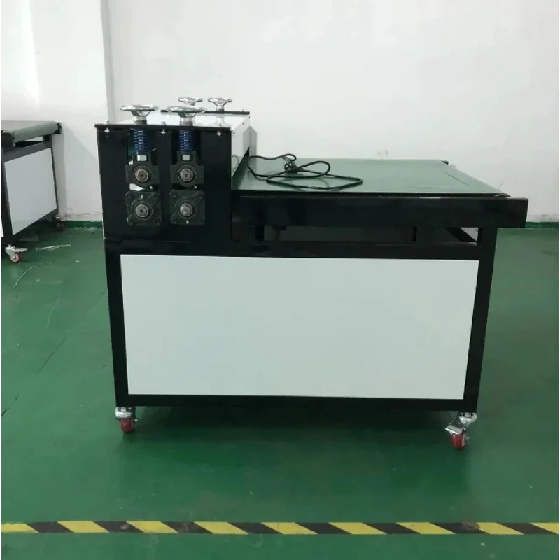 high quality box hardcover corrugated cardboard roller flattening hine