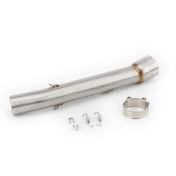 Per Yamaha Fazer 1000 2000 a 2002 2003 2004 2005 FZS1000 FZS 1000 Fuga Slip-on 51mm Silenziatore Di Scarico Moto Metà di Collegamento Tubo