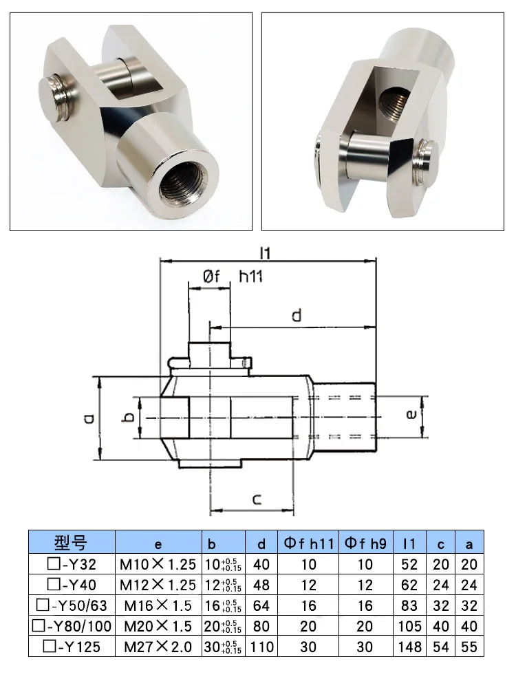 CP96/DNC/SE/SI/SAI Zylinder Einzel- oder Doppelohr-Basissatz CA/CB/CR-32/40/50/63/80 – Detail 8
