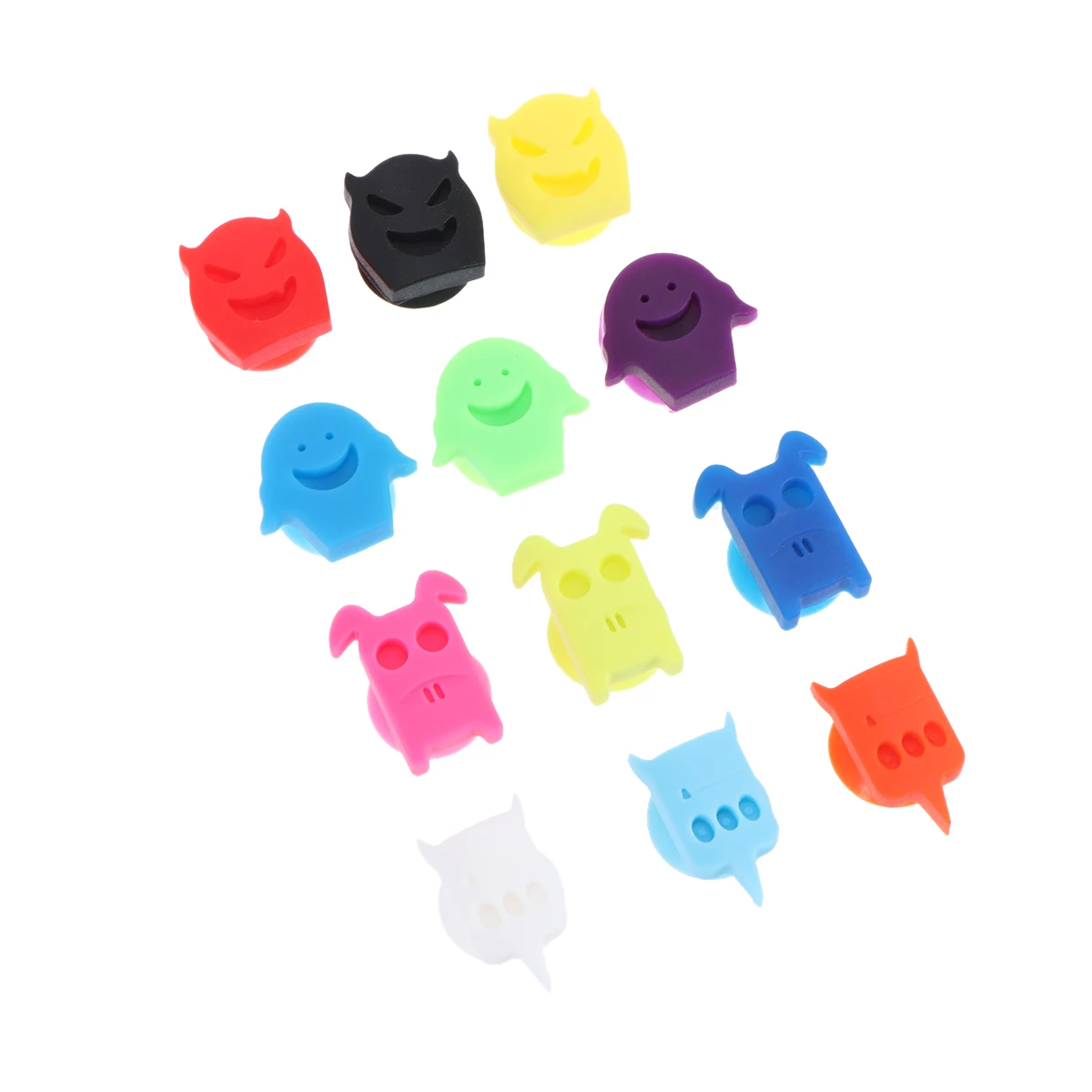 

12pcs Tags Quality Silicone Drink Markers Cocktail Accessories Birthday Party Glass Recognizer Cup Labels Christmas Prom