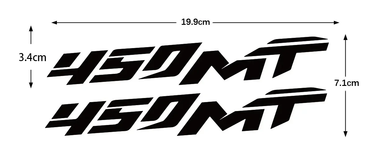 For CFMOTO 450MT 450 MT Waterproof Vinyl Motorcycle Stickers, Decal for Moto Bike Motocross Side Body Helmet Fuel Tank Decor