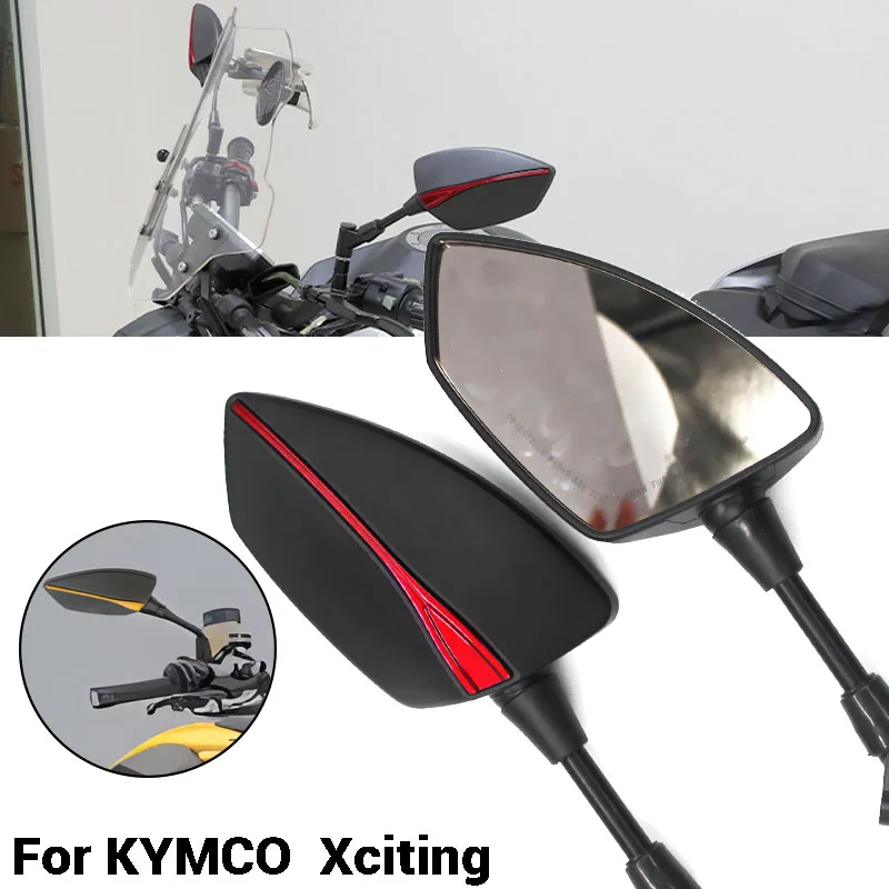 For KYMCO Nikita 200 300 Xciting 250 300 Xciting250 Motorcycle Side Mirror rearview Mirrors