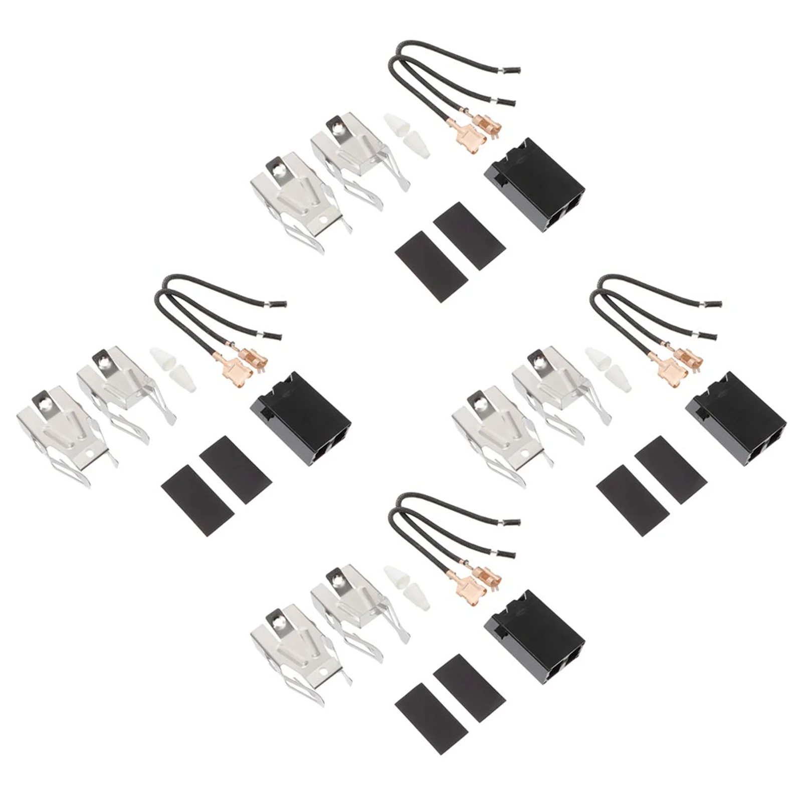

4 set Universal Burner Receptacle Kit For Electric Stove Oven Range Heating Elements Replacement Parts Stove Accessories