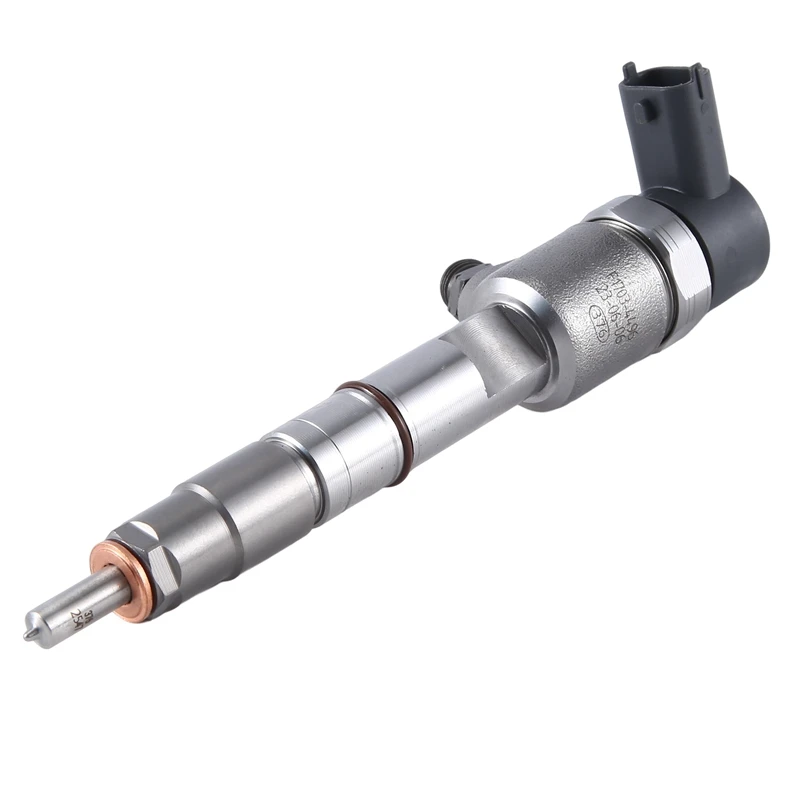 0445110799 Silver Crude Oil Fuel Injector ABS Crude Oil Fuel Injector For QUANCHAI 4A1