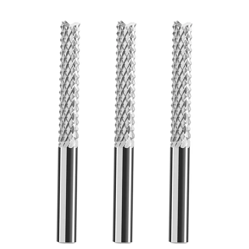 Rostic pcb mais end mill wolfram stahl karbid für aluminium cnc gravur mechanische bearbeitungs zentrum fräser werkzeuge
