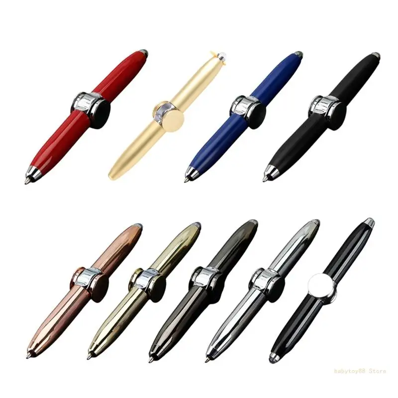 

Y4UD for Creative Finger Tip Revolving Pen Hand Pen Spinner Pens Spinning Pen Anxiety Stress Relief for Ki