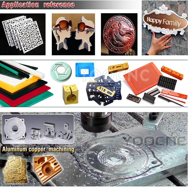 3axis 4axis CNC Router 2200w USB Port Engraving Drilling and Milling Machine for Aluminum Wood PVC ABS PCB Working