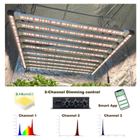 1200w Grow Led Light Bar Lm301h Evo UV IR Control Customize Uniform PPFD Lm301 Indoor Plants Full Spectrum 1500w Led Grow Lights