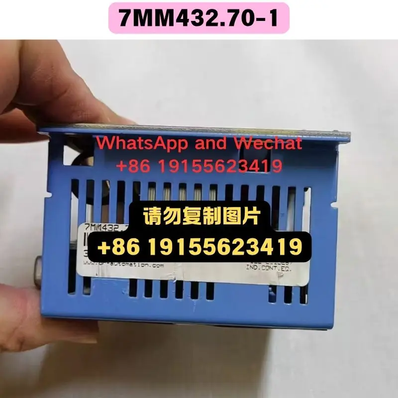 

Совершенно новый оригинальный и используемый модуль ПЛК 7MM432.70-1 Функциональный тест в порядке