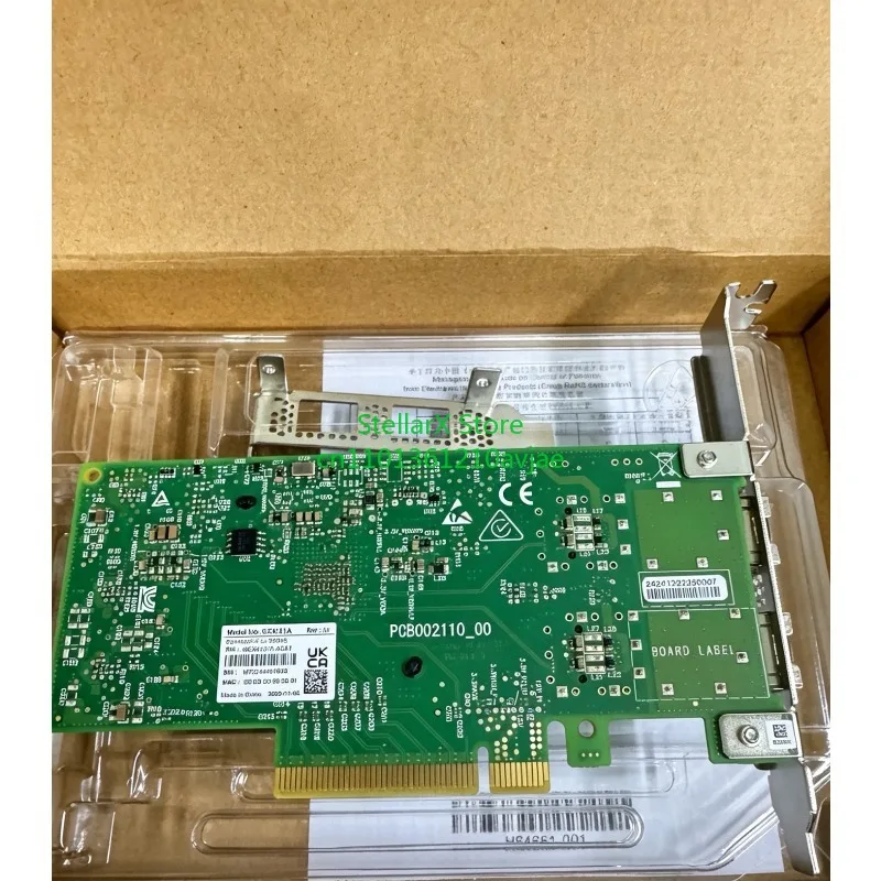 CX4121A ConnectX-4 25Gigabit NIC MCX4121A-ACAT 25Gigabit Ethernet Card PCI-E 3.0 Dual port Original stock - view 3