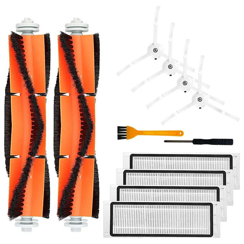 -A89Z لشاومي Roborock E25 E4 S5 S6 E20 E35 C10 S50 S51 S4 فرشاة جانبية رئيسية فلتر Hepa استبدال الملحقات عدة