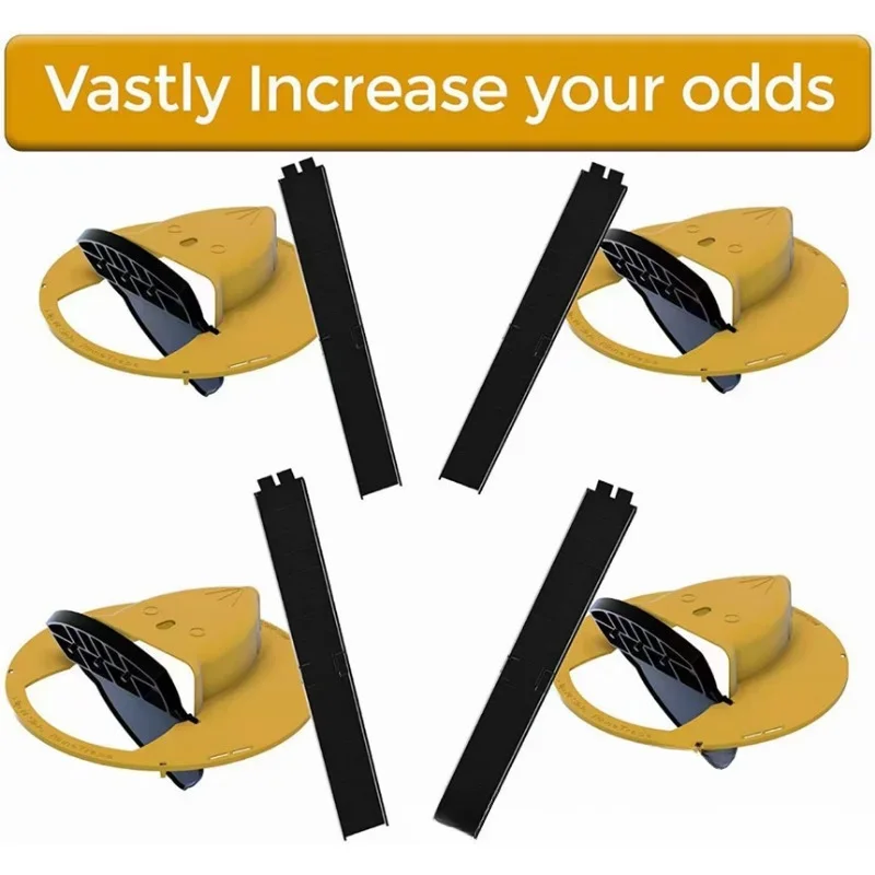 دلو مصيدة ماسك فأر ذكي ، إعادة ضبط تلقائية ، قلاب ، غطاء منزلق ، بعد اصطياد الفئران