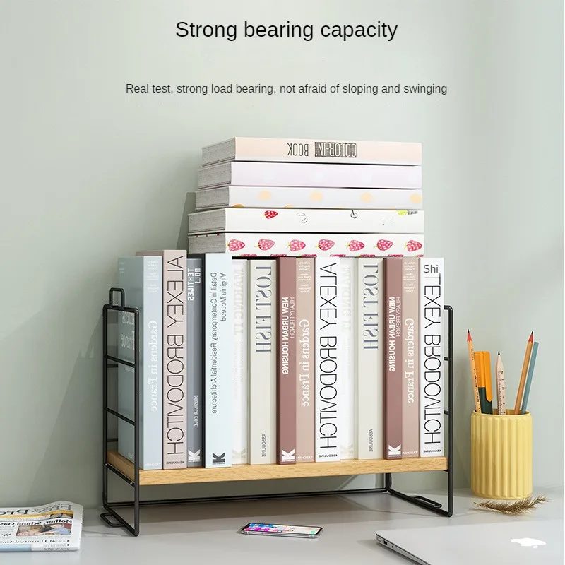 Desktop Storage Rack Desk Storage Office Multi-layer Dormitory Desk Organization Dining Table Table Shelf Small Bookshelf