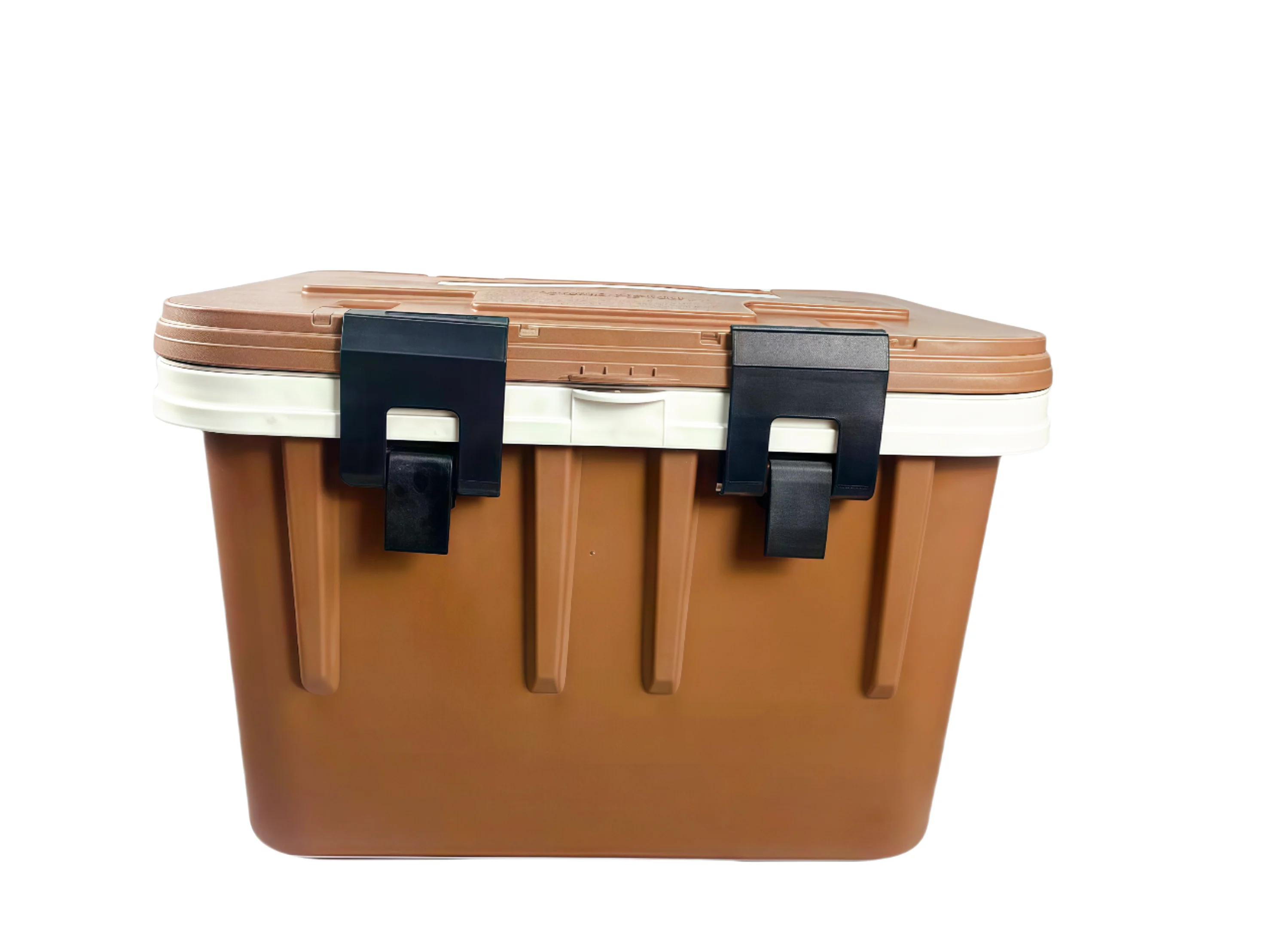 68L OEM مخصص PP حقن مصبوب قابلة لإعادة الاستخدام معزول صندوق تبريد لتسليم المواد الغذائية ، صندوق معزول