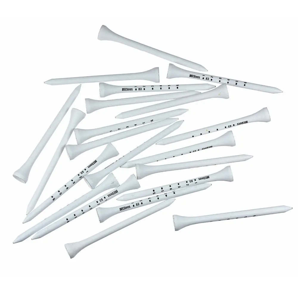 20pcs Professional Scale 83mm Golf Holder Golf Tees Ball Socket Tee