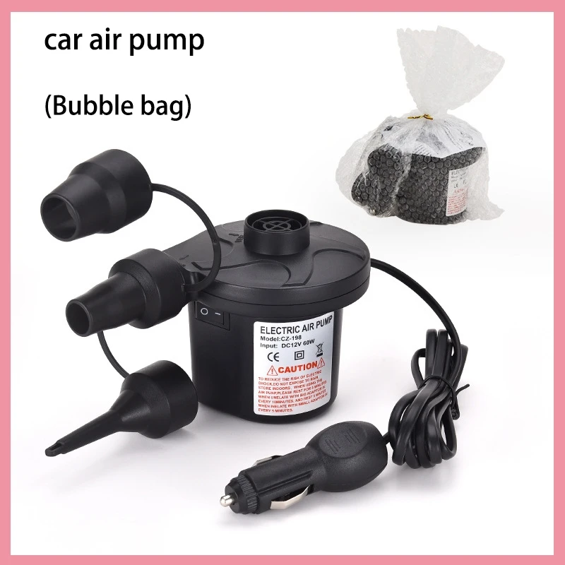 1/2/5pcs 198A DC-12V Electric Inflation Pump Household Outdoor Car Cigarette Lighter Head Electronic AC 110~240v B6