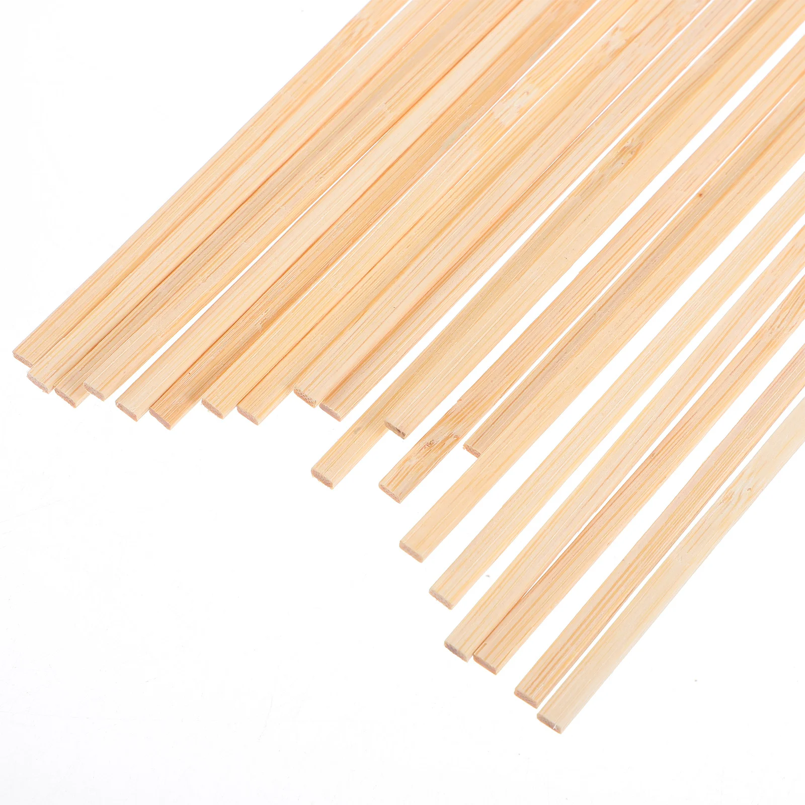 20 stuks bamboestangen voor het maken van lichtgewicht dunne stokken diy vlieger maken kit glad veilig buiten familieplezier activiteit vlieger