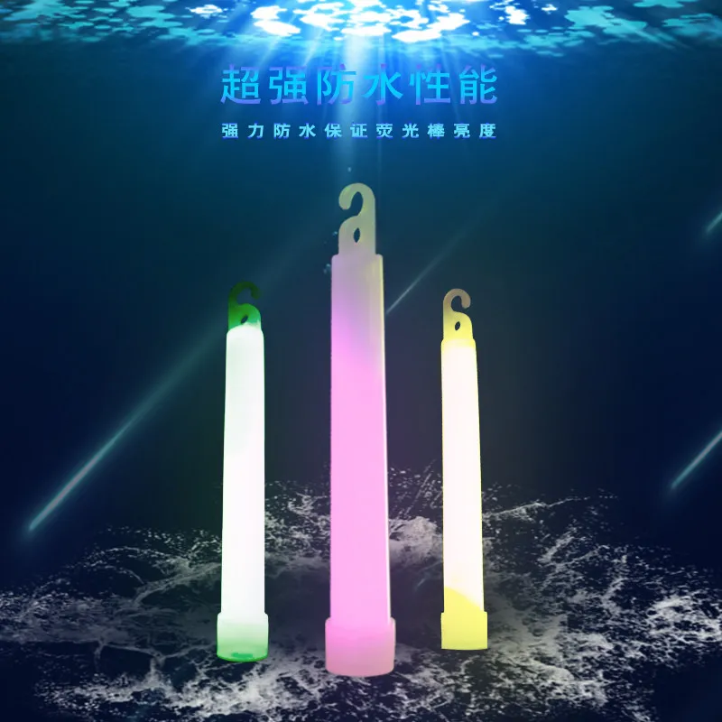 5PCS/10PCS 6 Inch Tactical Fluorescent Glow Stick Outdoor Emergency Rescue Survival Light Durable EDC Vest Accessories