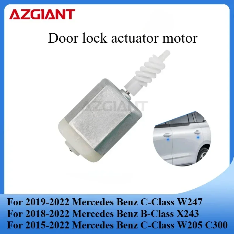 

For Mercedes Benz C-Class W247/B-Class X243/C-Class W205 C300 AZGIANT 1021066 9T2724 Door lock actuator motor New replacement