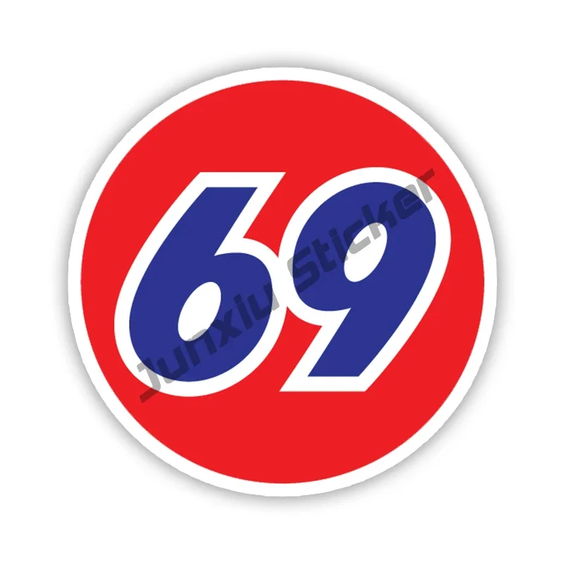 Creative Stickers Custom Printing Numbers New Version Car Decal Motocross Racing Laptop Helmet Vinyl Sticker Car Accessories
