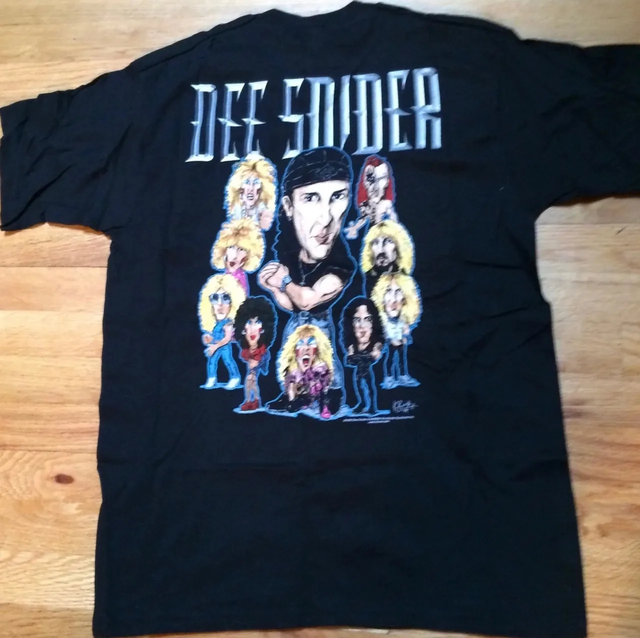 Dee Snider  Drawings TShirt  RARE  VINTAGE