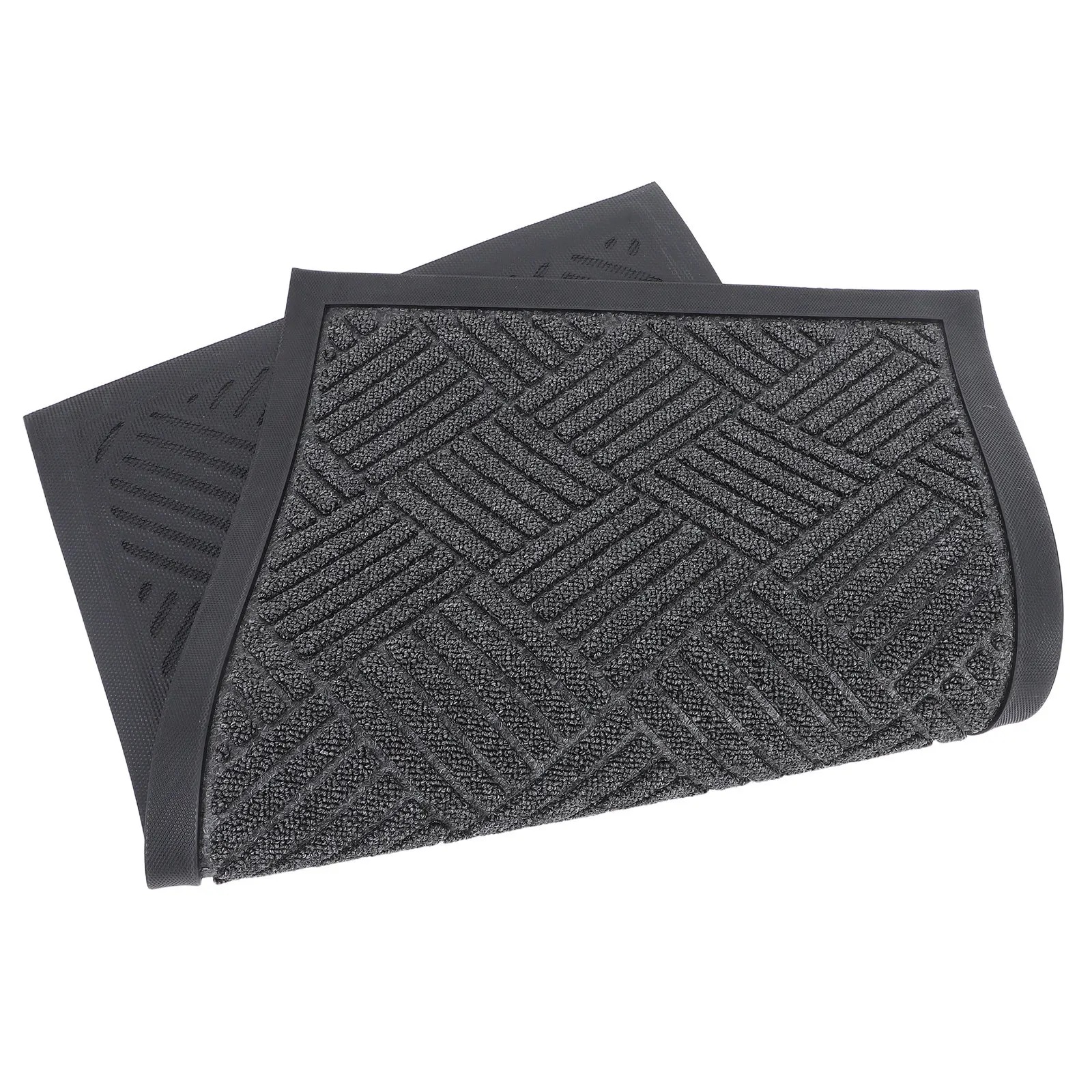Non-Slip Water Absorbing Indoor Outdoor Entryway Door Mat for Front Back Door Kitchen Bedroom Patio Porch Threshold Welcome Mat