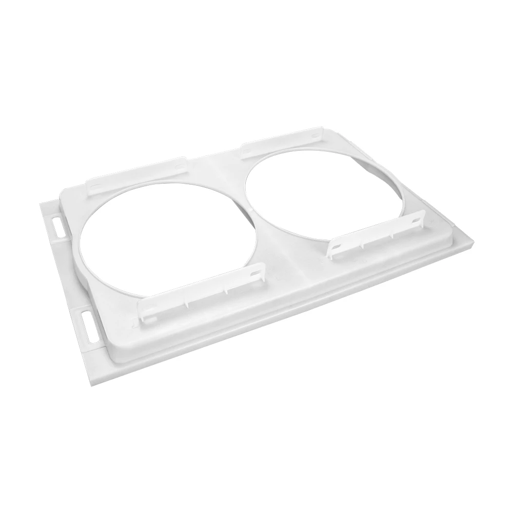 

Универсальный пластиковый кронштейн 14 x 23 дюйма — высокая совместимость для крышки конденсатора кондиционера, вытяжки вентилятора радиатора и крепления электронного вентилятора