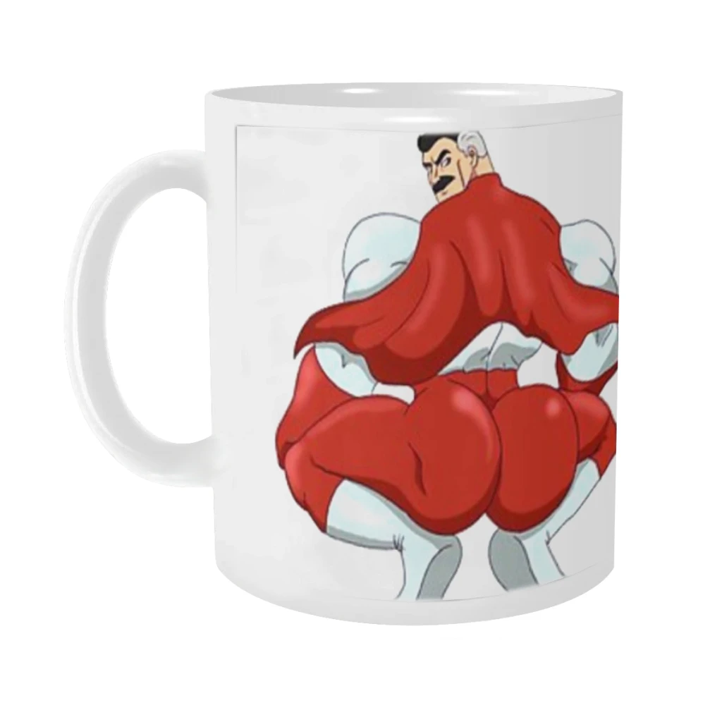 

Thicc Omni Man Ceramics Coffee Mugs Tea Cup Milk Cups Gifts Drinkware Coffeeware