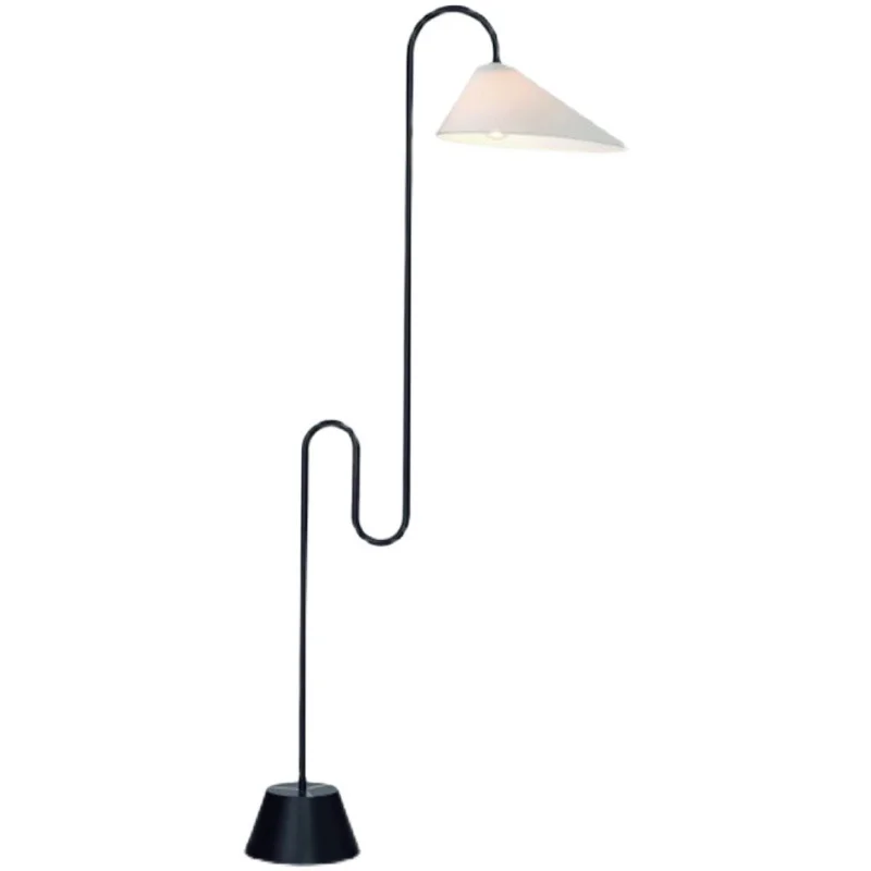 Scandinavian Designer Led Floor Lamp Music Note Vertical Lamp Living Room Atmosphere Lamp Beside Sofa Ancient Vintage Floor Lamp