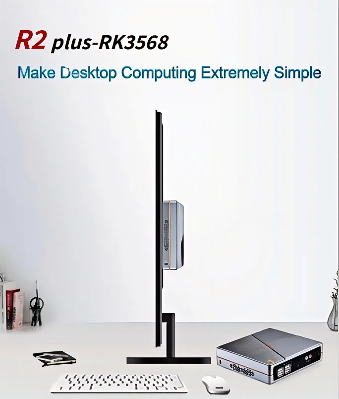 R2 Plus Quad-core RK3568 Zero Client 2G RAM 16G Flash Arm 1080p Thin Client Cloud Terminal Virtueel computerprotocol HVDP/RDP8.1