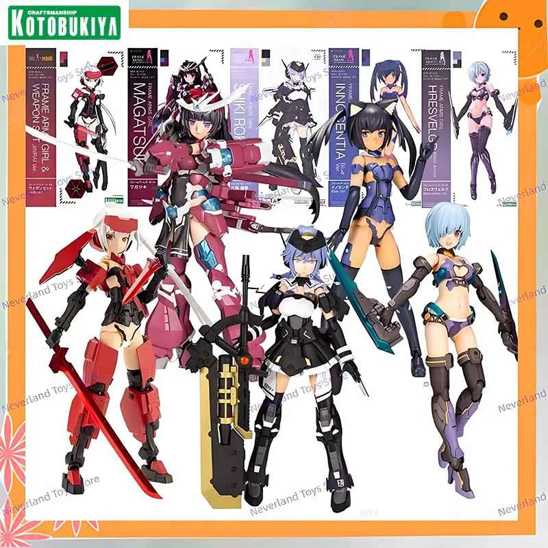 

Kotobukiya Frame Arms Girl Model Kit Hresvelgr Shiki RokkakuJinrai Innocentia Аниме Фигурка Мобильный Костюм Девушка Фигурки Игрушки