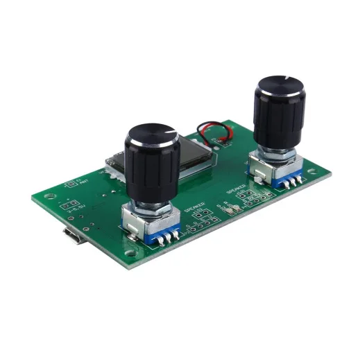 FM Receiver Module, Adjustable Frequency Stereo Output Radio Module, Wireless Audio Campus Radio Receiver