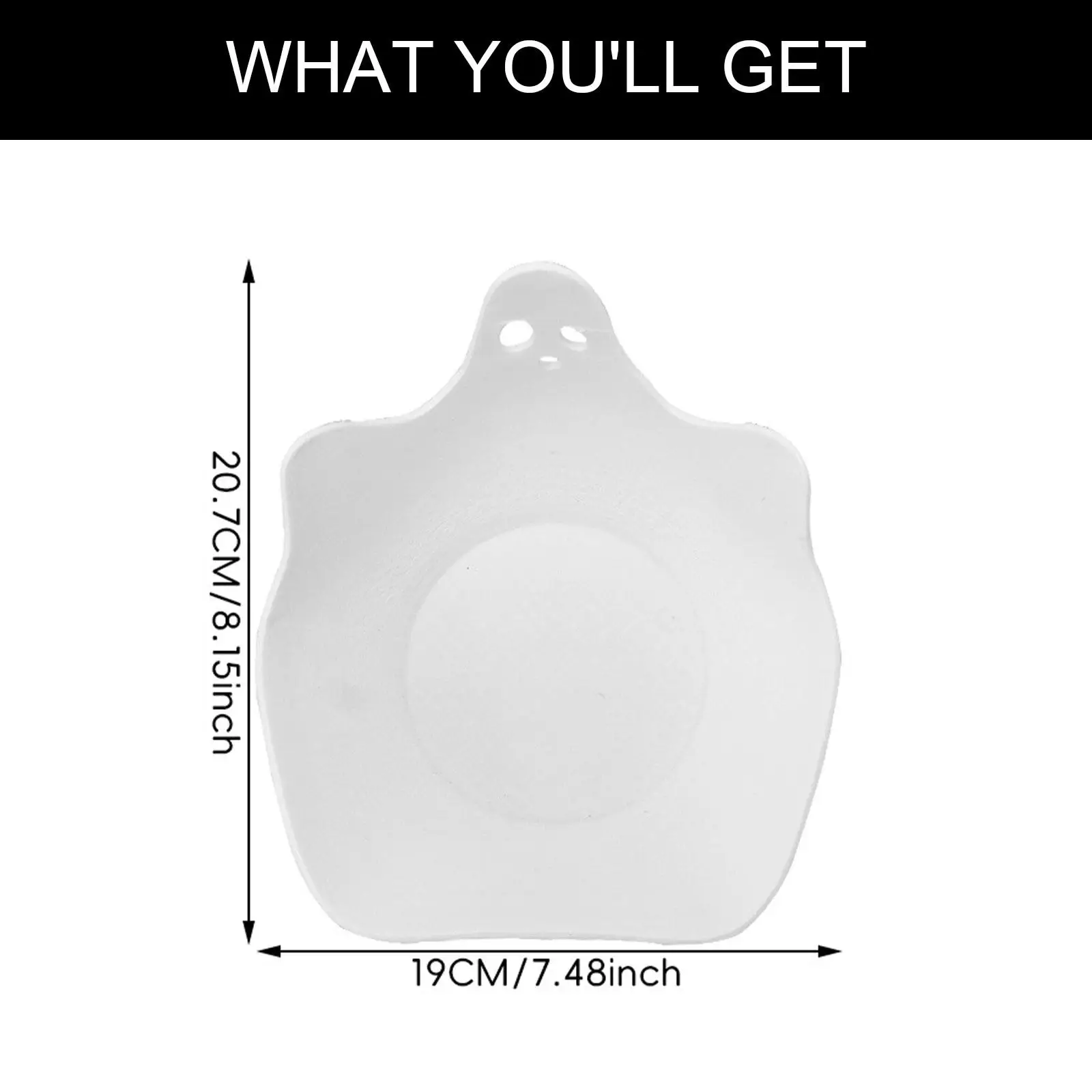 Halloween Decorative Bowl Serving Bowl Platter Multipurpose Ghost Nut Bowl for