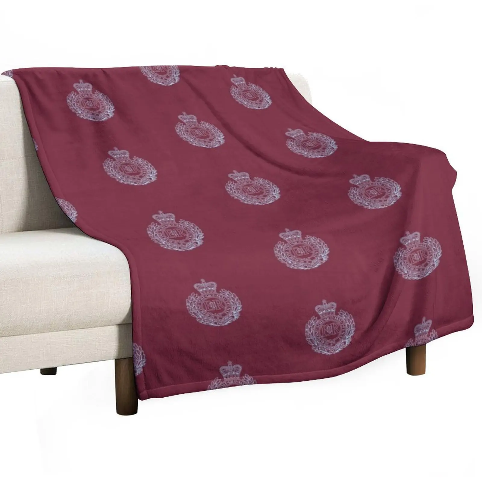 

Royal Engineers Cap Badge - Airborne Throw Blanket Stuffeds Shaggy Travel Beautifuls Blankets