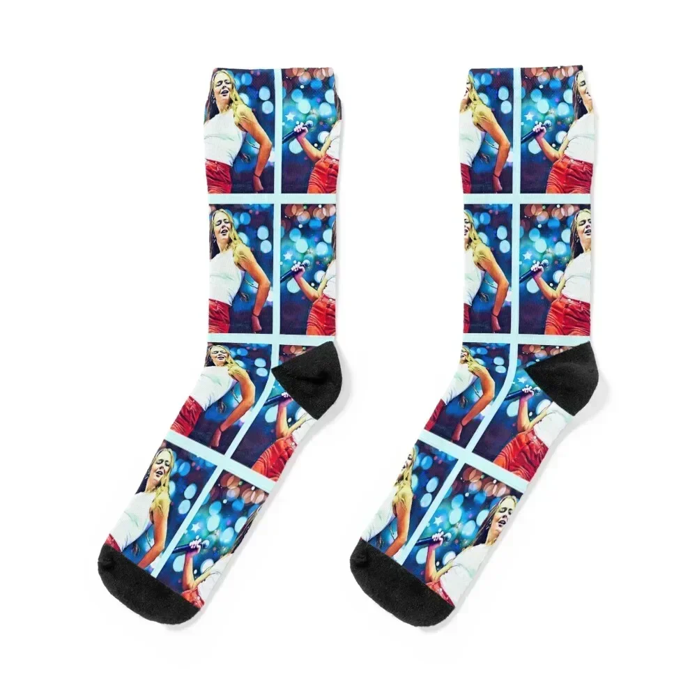 

Maggie Rogers Concert Tee Socks funny gift Argentina japanese fashion cute Girl'S Socks Men's