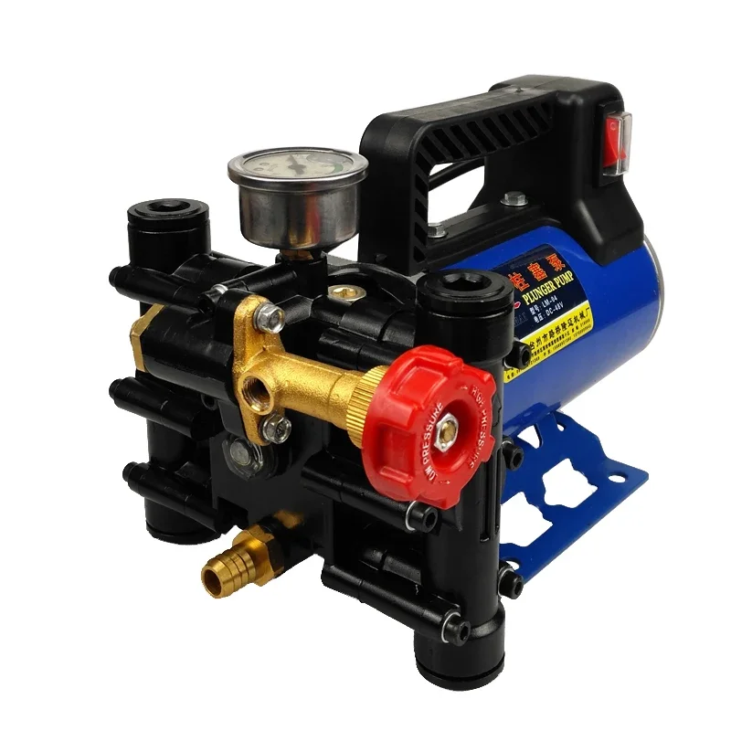 Spraying Car Wash Irrigation Sprayer Electric High Pressure Pump12V/24V/60V/72V/220V Plunger Agricultural Sprayer