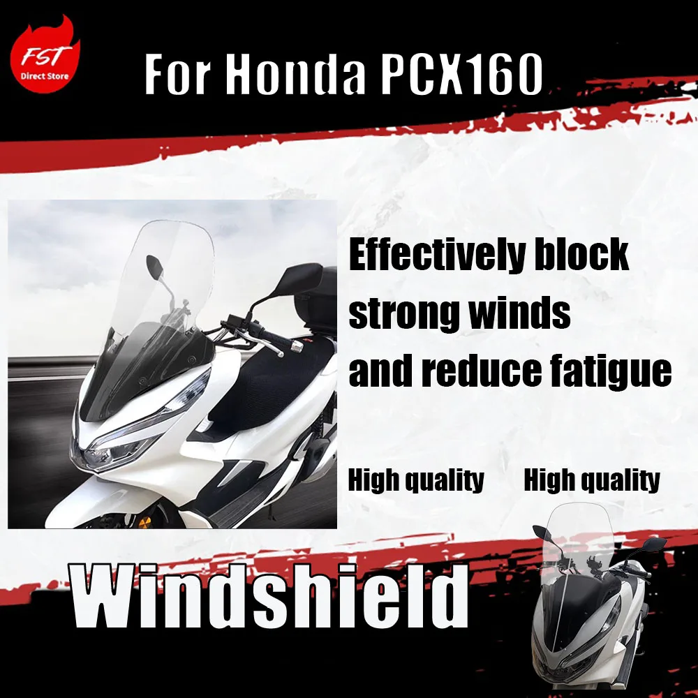 For Honda PCX160 windshield mounting of PCX bracket. Installation of windshield modification multi-functional bracket for the fr